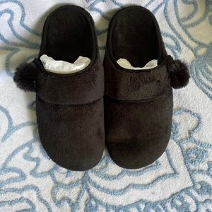 *New* Vionic Women's Indulge Emily Mule Slipper In Black